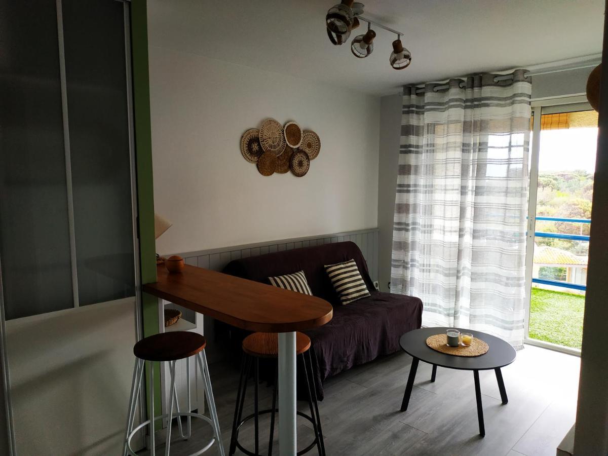 Appartement, Vue Sur Mer, Acces Direct Plage, Piscine Vias Eksteriør billede