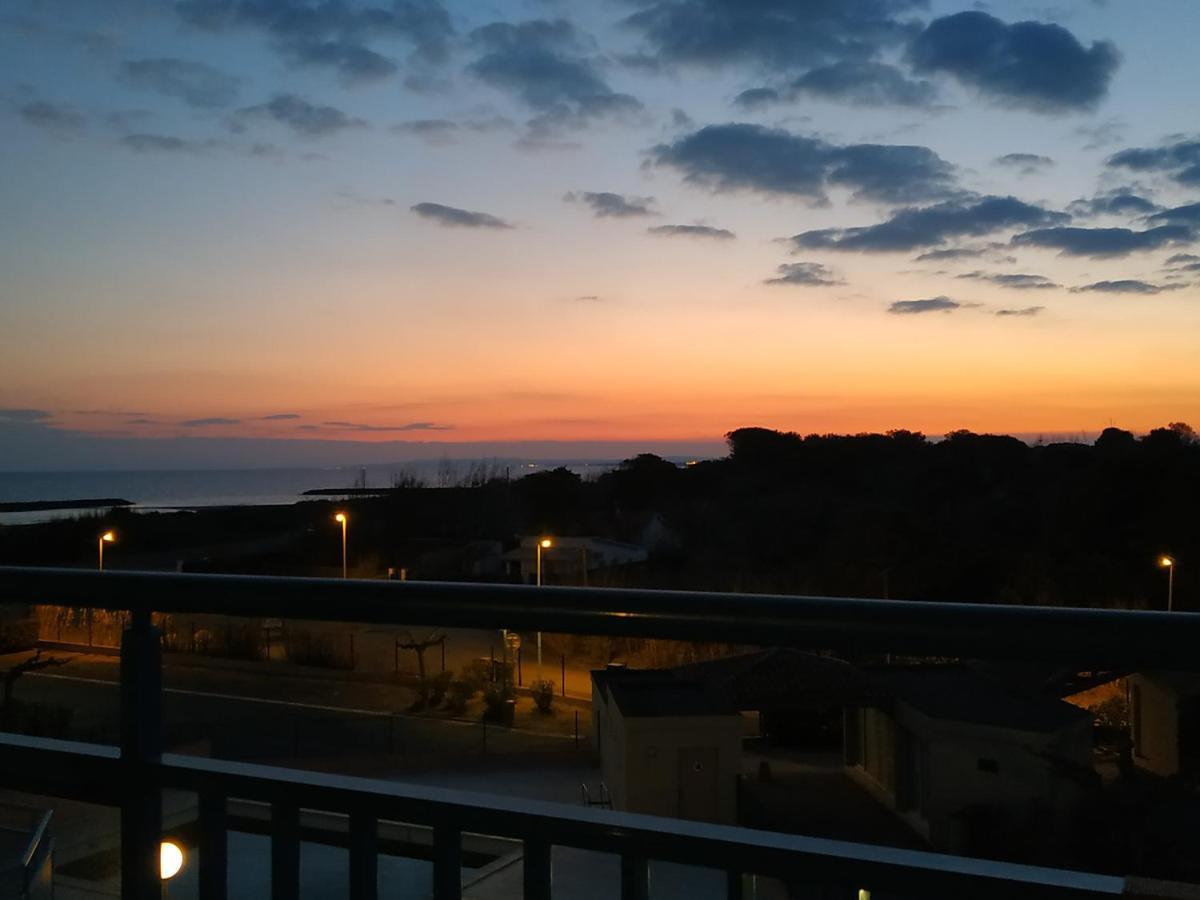 Appartement, Vue Sur Mer, Acces Direct Plage, Piscine Vias Eksteriør billede
