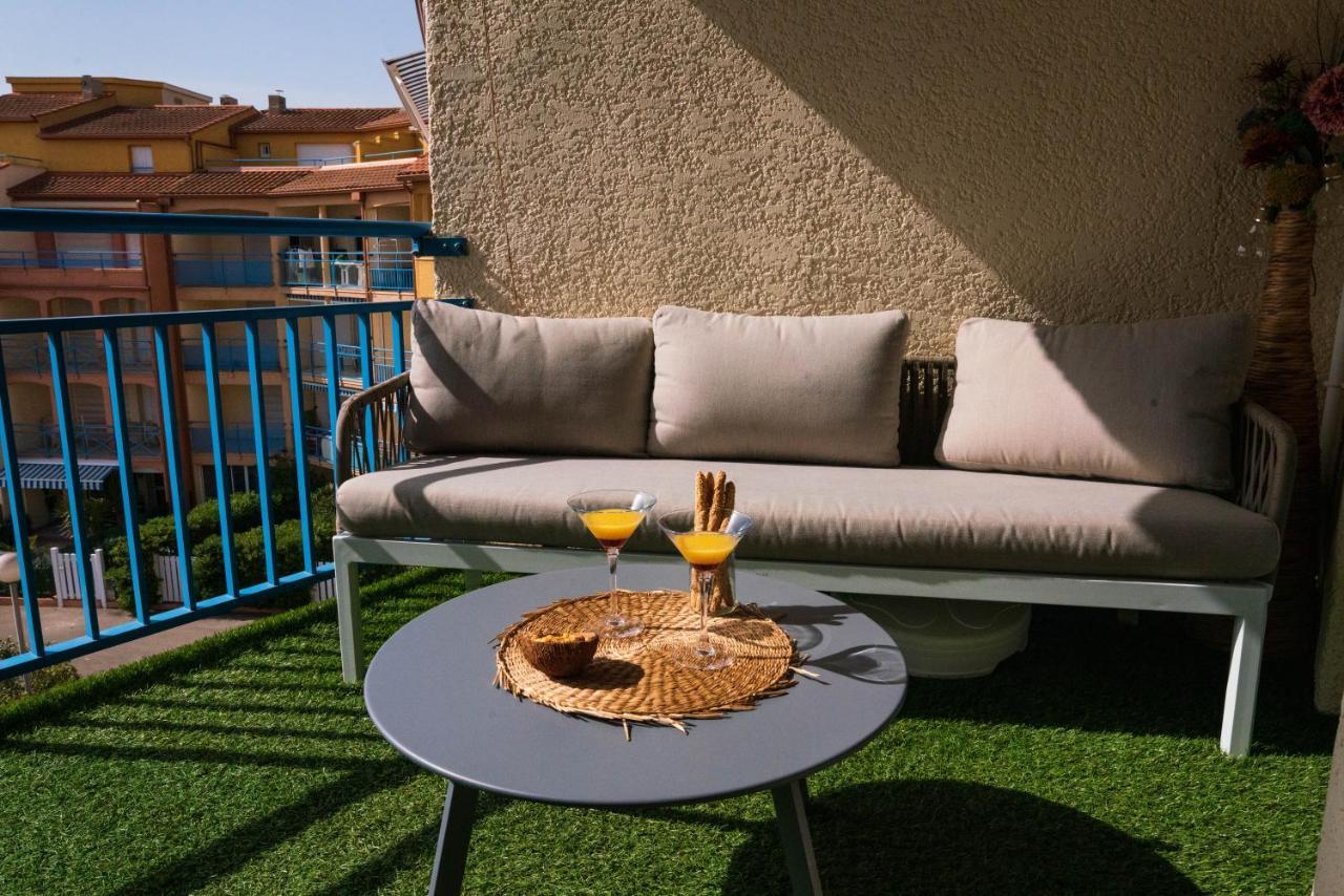 Appartement, Vue Sur Mer, Acces Direct Plage, Piscine Vias Eksteriør billede