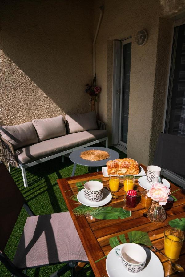 Appartement, Vue Sur Mer, Acces Direct Plage, Piscine Vias Eksteriør billede