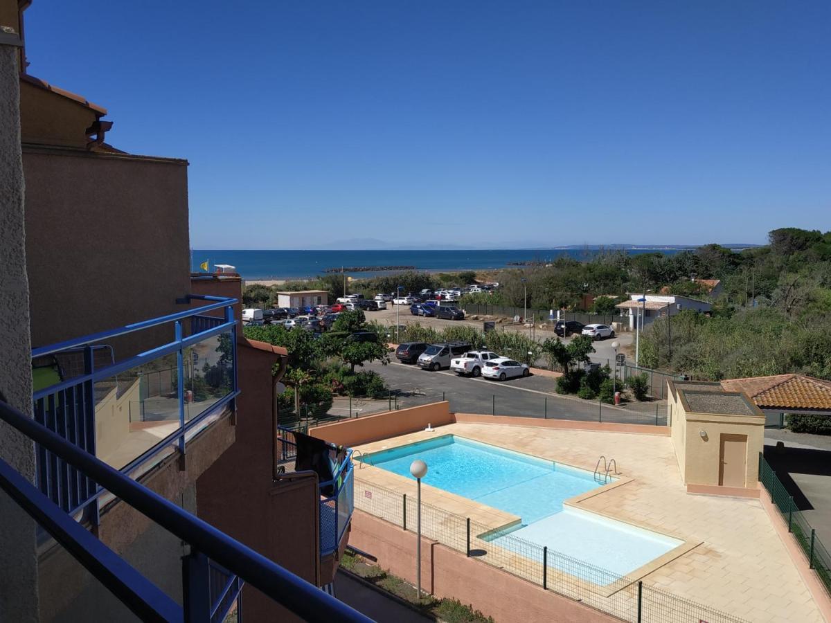 Appartement, Vue Sur Mer, Acces Direct Plage, Piscine Vias Eksteriør billede
